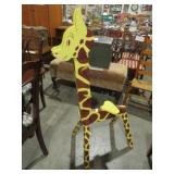 WOOD GIRAFFE W/ PEGS