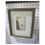 FRAMED ARTIST SIGNED WATERCOLOR PRINT - ULEGEK