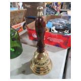 BRASS CAPTAINS TABLE BRASS BELL