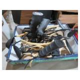 COLLECTION OF SLING SHOTS WITH WRIST HANDLE
