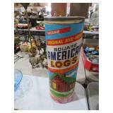 1950S AMERICAN LOGS BUILDING KIT
