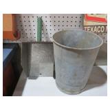 VTG GALVANIZED PAN & BUCKET