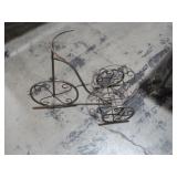 METAL TRICYCLE PLANTSTAND