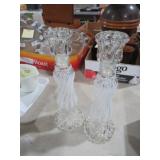 VTG AVON OPAL OPALIQUE CANDLE STICKS