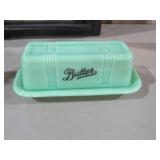 JADEITE BUTTER DISH