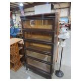 ANTIQUE MACEY 5 STACK LAWYERS BOOKCASE