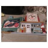 VINTAGE COCA COLA WALL CLOCK 22 INCH LONG
