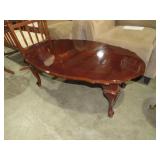 CHERRY FINISH QUEEN ANNE LEG CENTER TBL