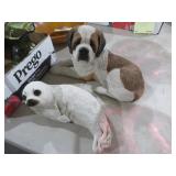 SANDICAST ST. BERNARD & SEAL FIGURES