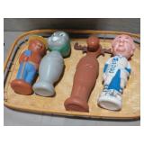 COLLECTION OF VINTAGE SOAKY BOTTLES