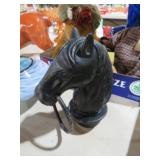 CAST IRON HORSE POST TOPPER
