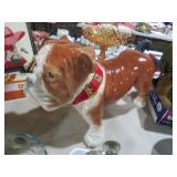 VTG LARGE CERAMIC BULL DOG