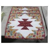 (3)HAND QUILTED PLACEMATS/DOLIIES