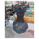 IMPERIAL LOGANBERRY GLASS VASE