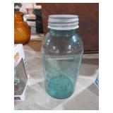 #13 BALL BLUE MASON PERFECT 1/2 GAL W/ ZINC LID
