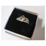 STERLING .925 LOVE RING SIZE 9.5