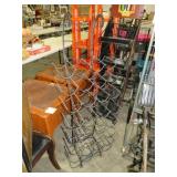 METAL WINE BOTTLE RACK