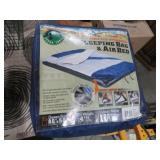 OZARK TRAIL QUEEN SZ SLEEPING BAG & AIR BED