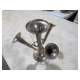 VINTAGE EPERGNA TRUMPET VASE