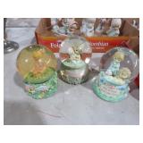 (3) PRECIOUS WATER GLOBES