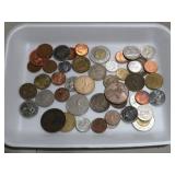 COLLECTION OF FOREIGN COINS