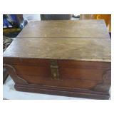 VTG WOOD STORAGE BOX
