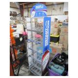 HEAVY DUTY ROLLING DISPLAY W/ SHELVES