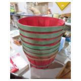 COLL. RED/GREEN APPLE BASKETS