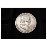 1951 D FRANKLIN HALF DOLLAR 90%