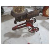 METAL & BRASS RAPID FIRE CANNON CAP GUN