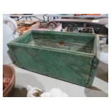 PAINTED PRIMITIVE WOOD BOX
