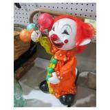 HAND MADE PAPER MACHE CIRCUS CLOWN