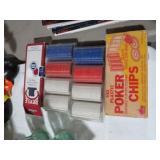VINTAGE POKER CHIPS COLLECTION