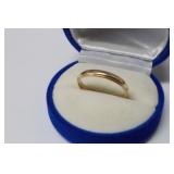 3.1 GRAM 14K GOLD BAND SIZE 11