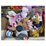 COLLECTION OF TY BEANIES & MISC TOYS
