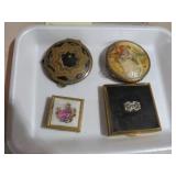 COLLECTION OF VINTAGE COMPACTS & PILL BOXES