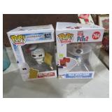 (2) FUNKO POP FIGURES NIB