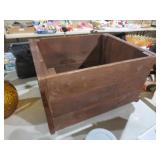 HANDMADE WOOD CRATE