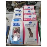 COLL. LARGE & MED COMPRESSION SOCKS