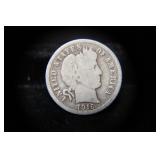 1916 P BARBER DIME 90%