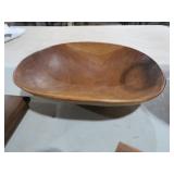 TEAK DOUGH BOWL