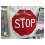 LRG METAL STOP SIGN