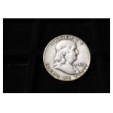 1959 D FRANKLIN HALF DOLLAR 90%