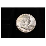 1962 P FRANKLIN HALF DOLLAR 90%