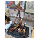 EASEL, IRON DEER & WALL HOOK
