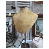 VINTAGE BRASS BASE MANNEQUIN
