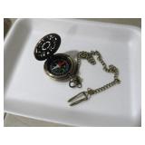 BEAUTIFUL FLIP TOP COMPASS