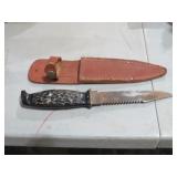 HUNTING KNIFE W/ SHEATH