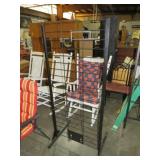 METAL BLACK WIRE GRID STORE DISPLAY
