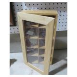 WOOD DISPLAY CASE